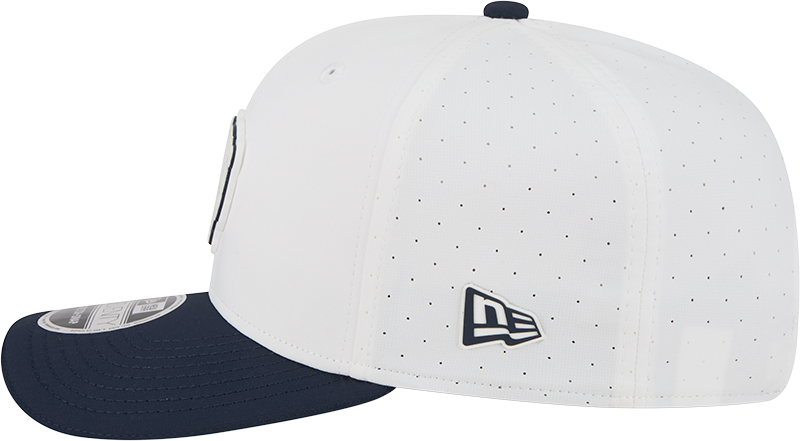 Men's Chicago Bears New Era White/Navy 2025 NFL Training Camp 9SEVENTY Adjustable Hat