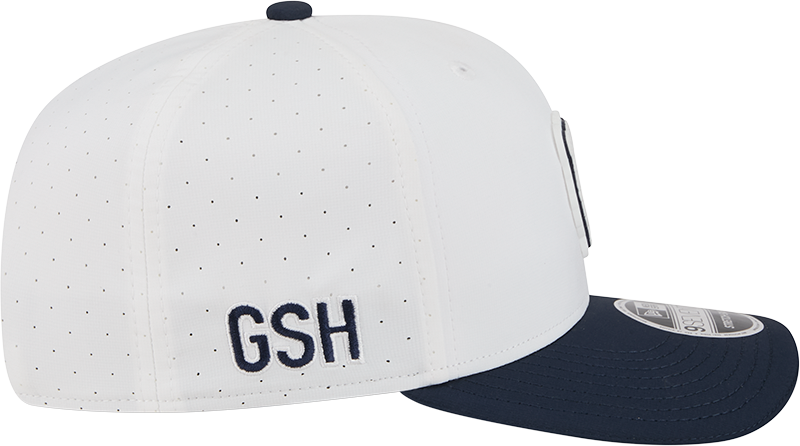 Men's Chicago Bears New Era White/Navy 2025 NFL Training Camp 9SEVENTY Adjustable Hat
