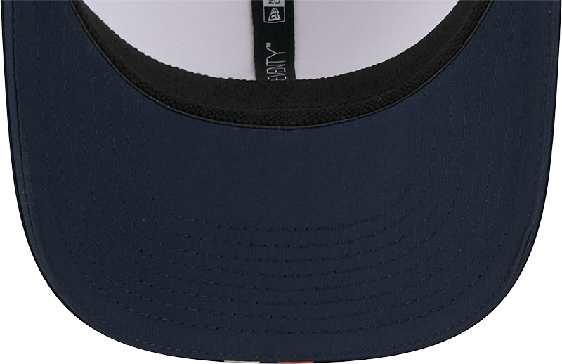 Men's Chicago Bears New Era White/Navy 2025 NFL Training Camp 9SEVENTY Adjustable Hat