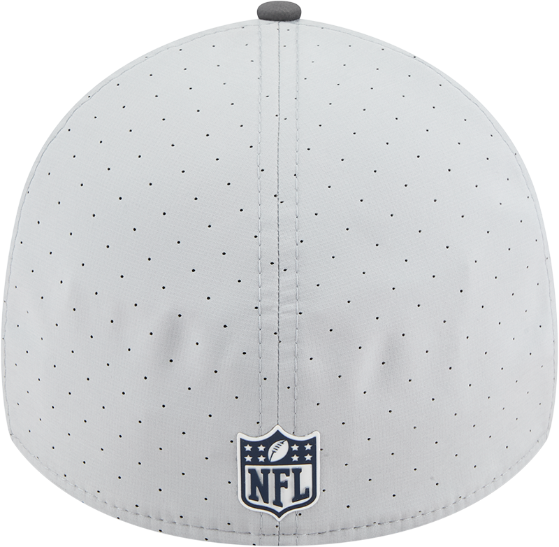Men's Chicago Bears New Era Gray/Graphite 2025 NFL Training Camp 39THIRTY Flex Hat