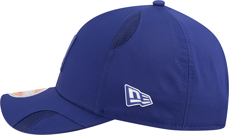 Men's NFL Shield New Era Blue 2025 NFL Sideline Heat 9FORTY M-Crown Adjustable Hat