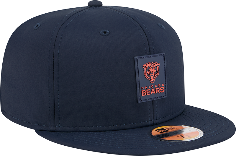 Men's Chicago Bears New Era Navy 2025 Sideline 59FIFTY Fitted Hat