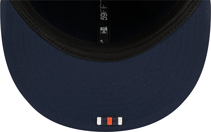 Men's Chicago Bears New Era Navy 2025 Sideline 59FIFTY Fitted Hat