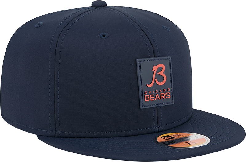 Men's Chicago Bears New Era Navy 2025 Sideline B 59FIFTY Fitted Hat
