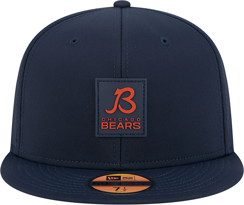 Men's Chicago Bears New Era Navy 2025 Sideline B 59FIFTY Fitted Hat