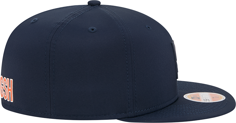 Men's Chicago Bears New Era Navy 2025 Sideline B 59FIFTY Fitted Hat