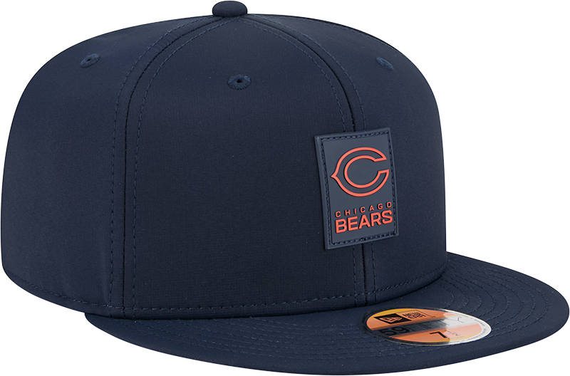 Men's Chicago Bears New Era Navy 2025 Sideline C 59FIFTY Fitted Hat