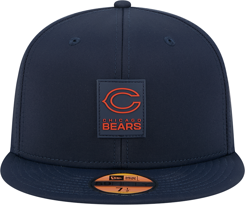 Men's Chicago Bears New Era Navy 2025 Sideline C 59FIFTY Fitted Hat