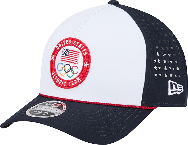 Team USA New Era Olympic 9FORTY A-Frame M-Crown Performance Adjustable Hat