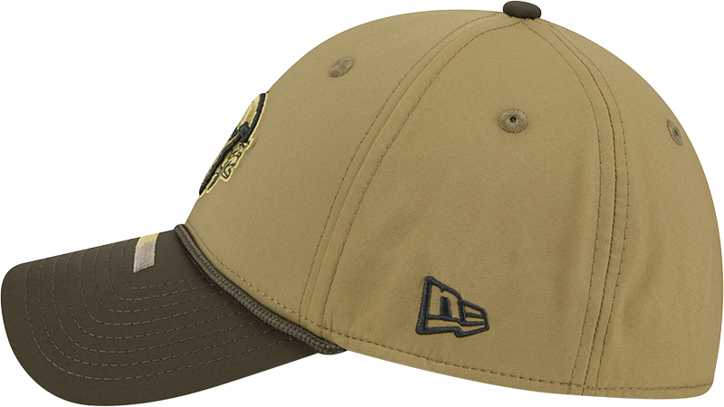Men's Minnesota Vikings New Era Green 2025 Salute to Service 39THIRTY Flex Hat