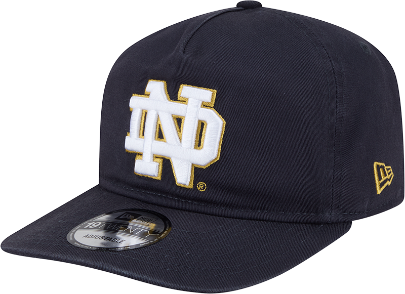 Notre Dame Fighting Irish New Era Navy 19TWENTY Adjustable Hat