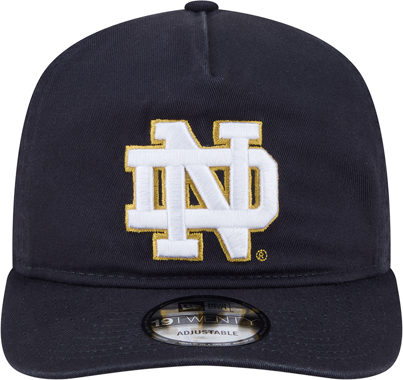 Notre Dame Fighting Irish New Era Navy 19TWENTY Adjustable Hat