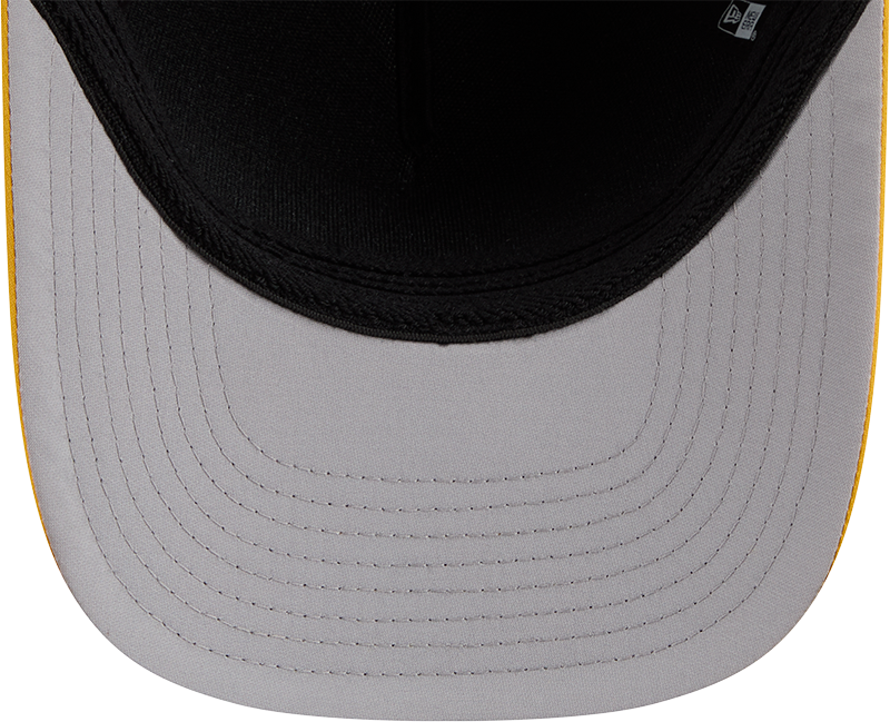 Mens New Era Notre Dame Fighting Irish M-Crown A-Frame Rope 39THIRTY Flex Hat-Gold/Navy