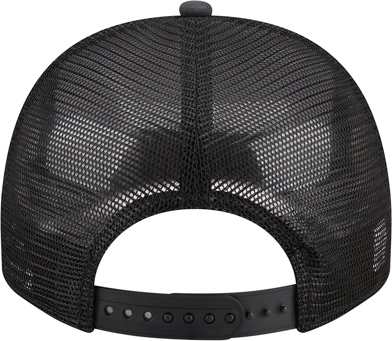 Colorado Buffaloes New Era Black Fade Rope 9FIFTY A-FRAME Trucker Snapback Hat