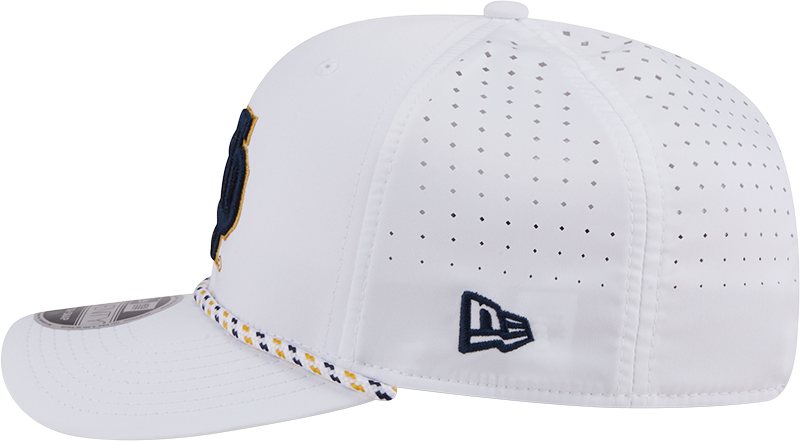 Notre Dame Fighting Irish New Era Team White Rope 9SEVENTY Stretch-Snap Adjustable Hat