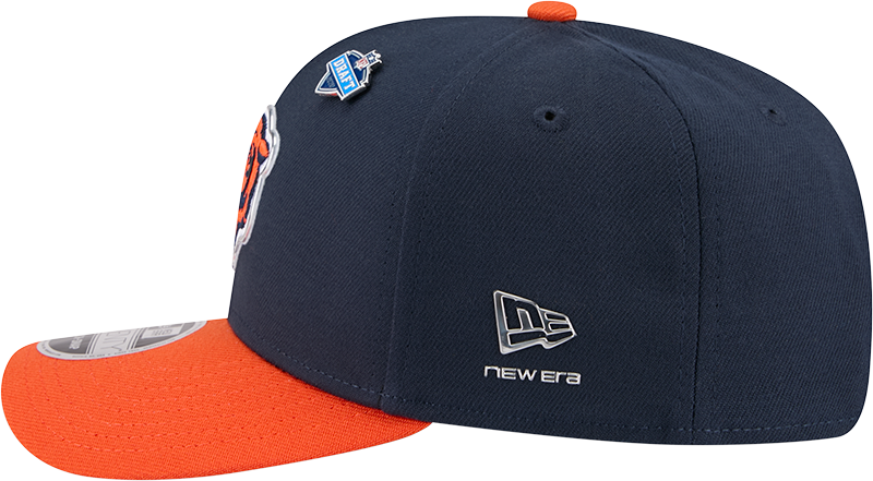 Chicago Bears New Era Navy/Orange 2026 NFL Draft 9SEVENTY Snapback Adjustable Hat