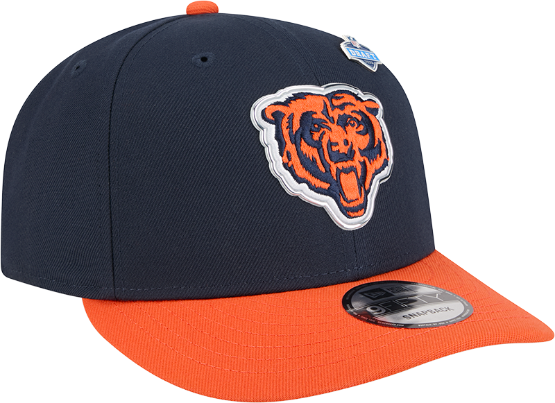 Chicago Bears New Era Navy 2026 NFL Draft 9FIFTY Snapback Adjustable Hat