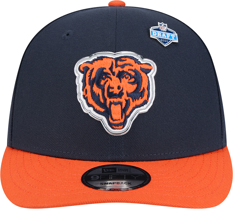 Chicago Bears New Era Navy 2026 NFL Draft 9FIFTY Snapback Adjustable Hat