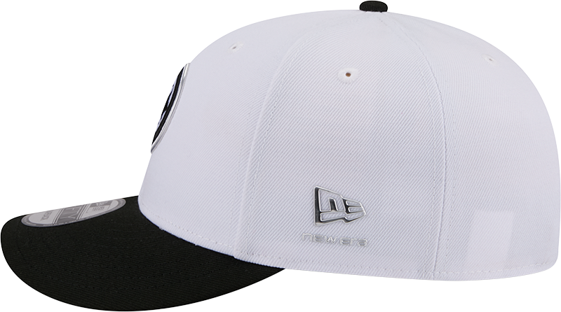 Pittsburgh Steelers New Era White/Black 2026 NFL Draft 9FIFTY Snapback Adjustable Hat