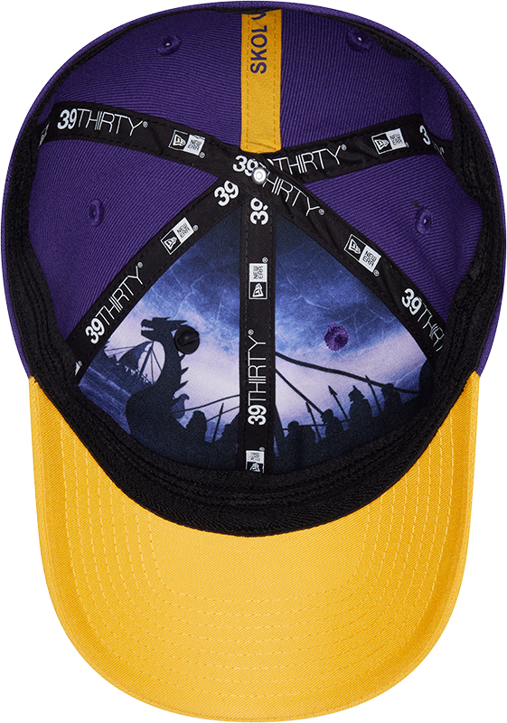 Minnesota Vikings New Era Purple/Yellow 2026 NFL Draft 39THIRTY M-Crown Flex Hat