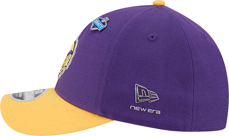 Minnesota Vikings New Era Purple/Yellow 2026 NFL Draft 39THIRTY M-Crown Flex Hat