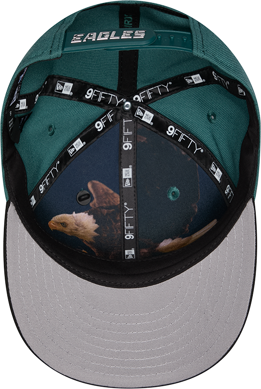 Philadelphia Eagles New Era Green 2026 NFL Draft 9FIFTY Snapback Adjustable Hat