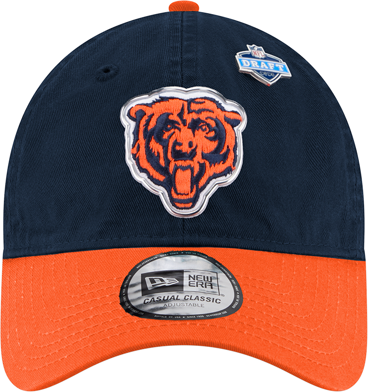 Chicago Bears New Era 2026 NFL Draft Casual Classic Adjustable Hat