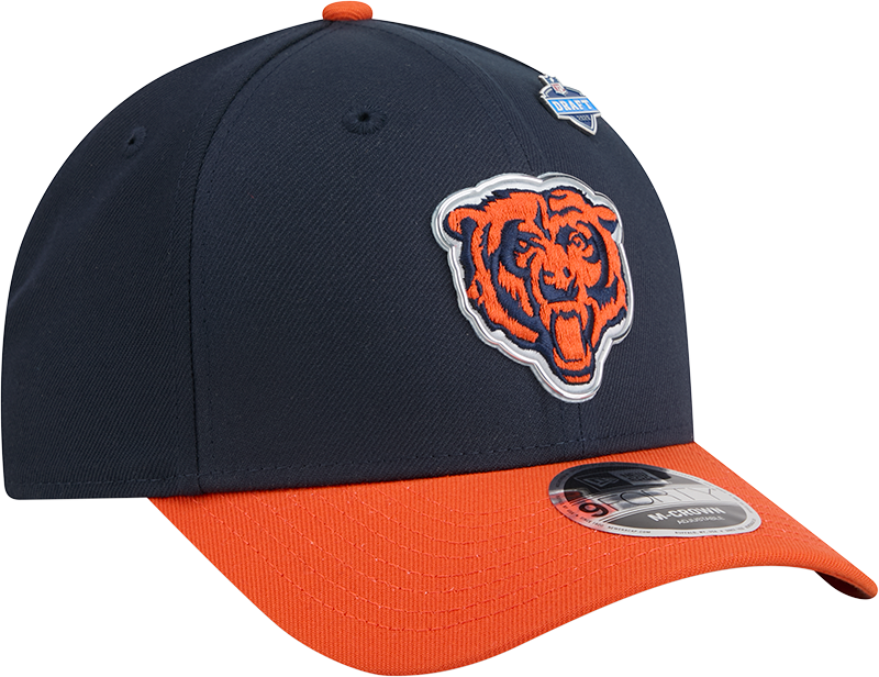 Chicago Bears New Era Navy 2026 NFL Draft 9FORTY M-Crown Snapback Adjustable Hat