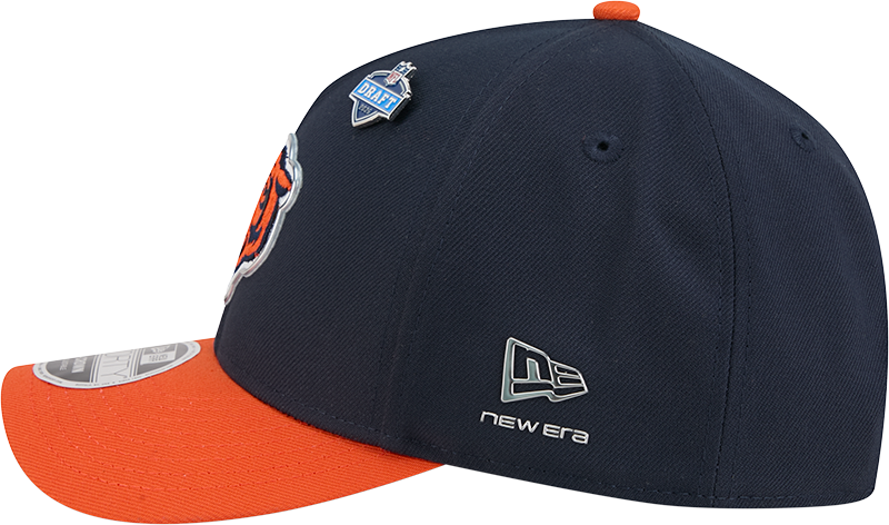 Chicago Bears New Era Navy 2026 NFL Draft 9FORTY M-Crown Snapback Adjustable Hat