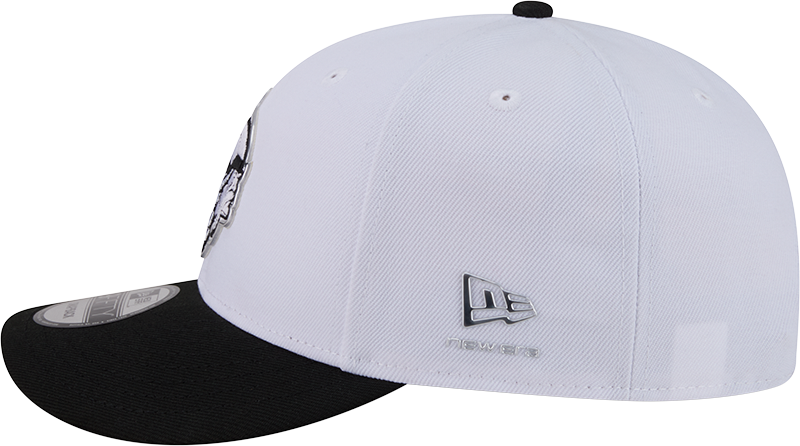Minnesota Vikings New Era White/Black 2026 NFL Draft 9FIFTY Snapback Adjustable Hat