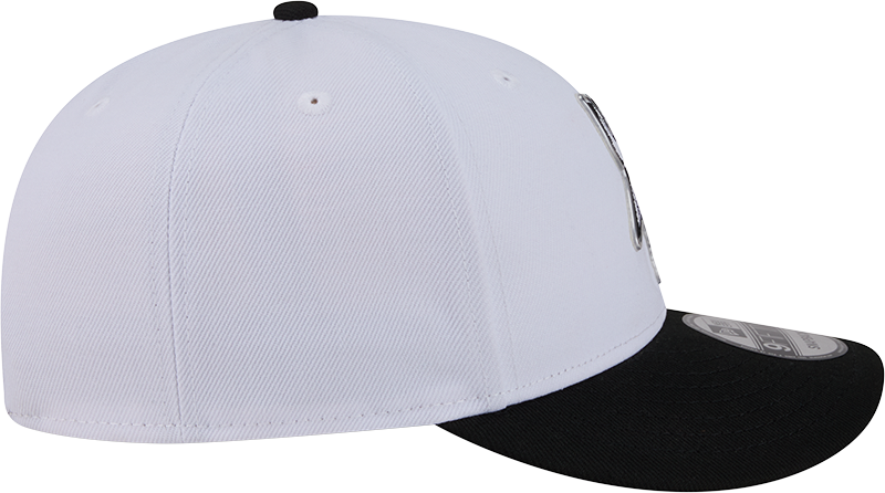 Minnesota Vikings New Era White/Black 2026 NFL Draft 9FIFTY Snapback Adjustable Hat