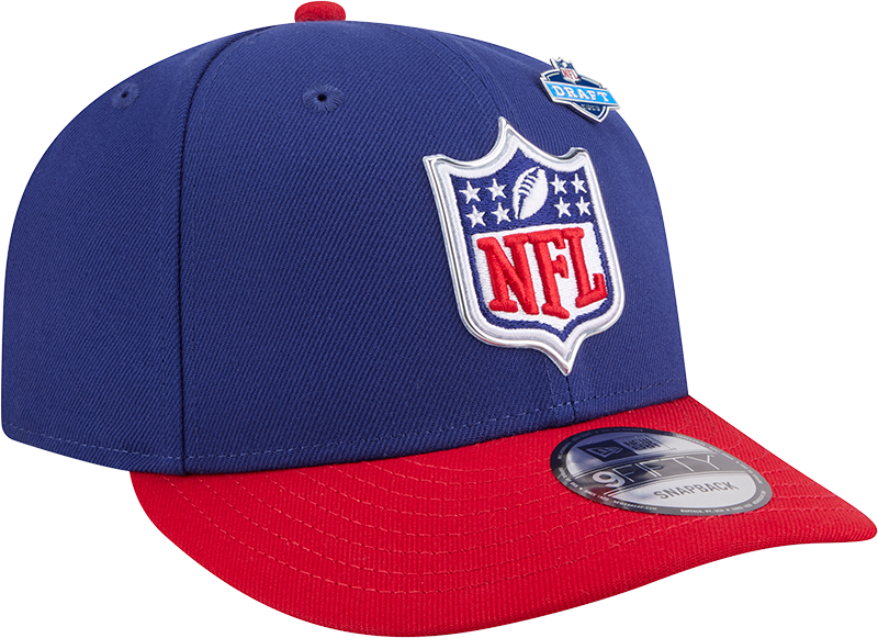 NFL Logo New Era Royal 2026 NFL Draft 9FIFTY Snapback Adjustable Hat