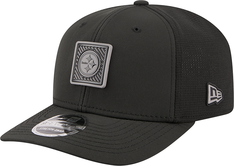 Men's Pittsburgh Steelers New Era Black 2026 NFL Training Camp 9SEVENTY Adjustable Hat