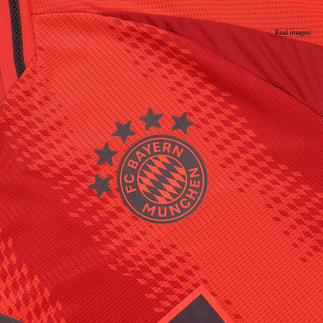 Player Version MÜLLER #25 Bayern Munich Home Football Shirt 2024/25