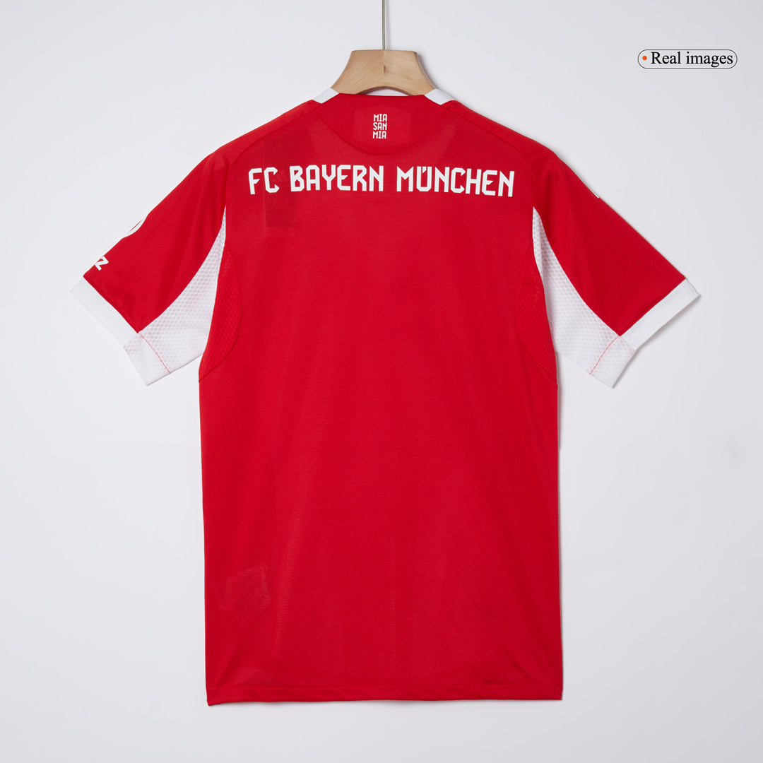 Player Version UPAMECANO #2 Bayern Munich Home Football Shirt 2025/26