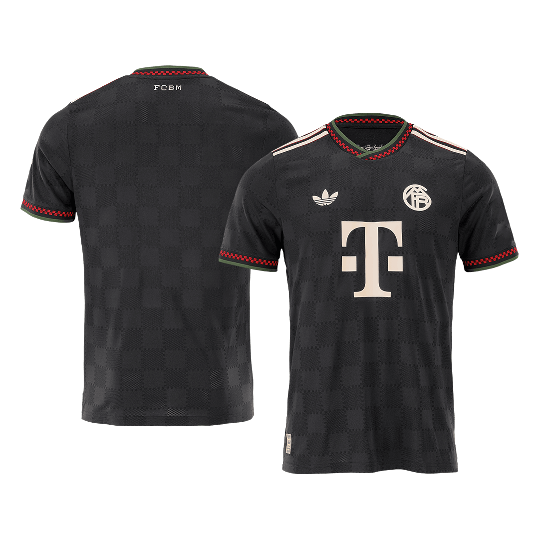 Player Version Bayern Munich Third Away Football Shirt Kit(Jersey+Shorts) 2025/26