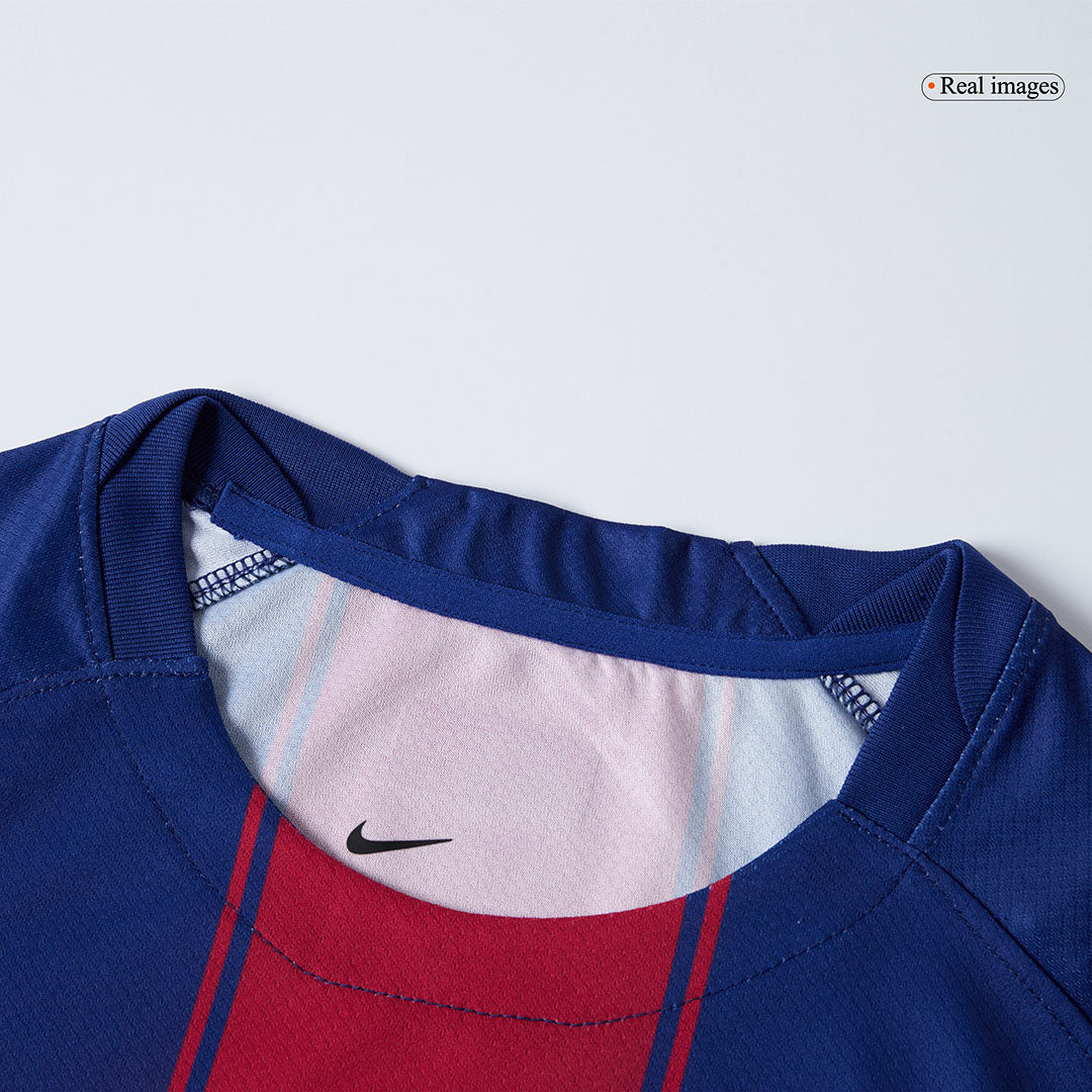 Barcelona Home Football Shirt Kit(Jersey+Shorts+Socks) 2025/26 Red&Blue
