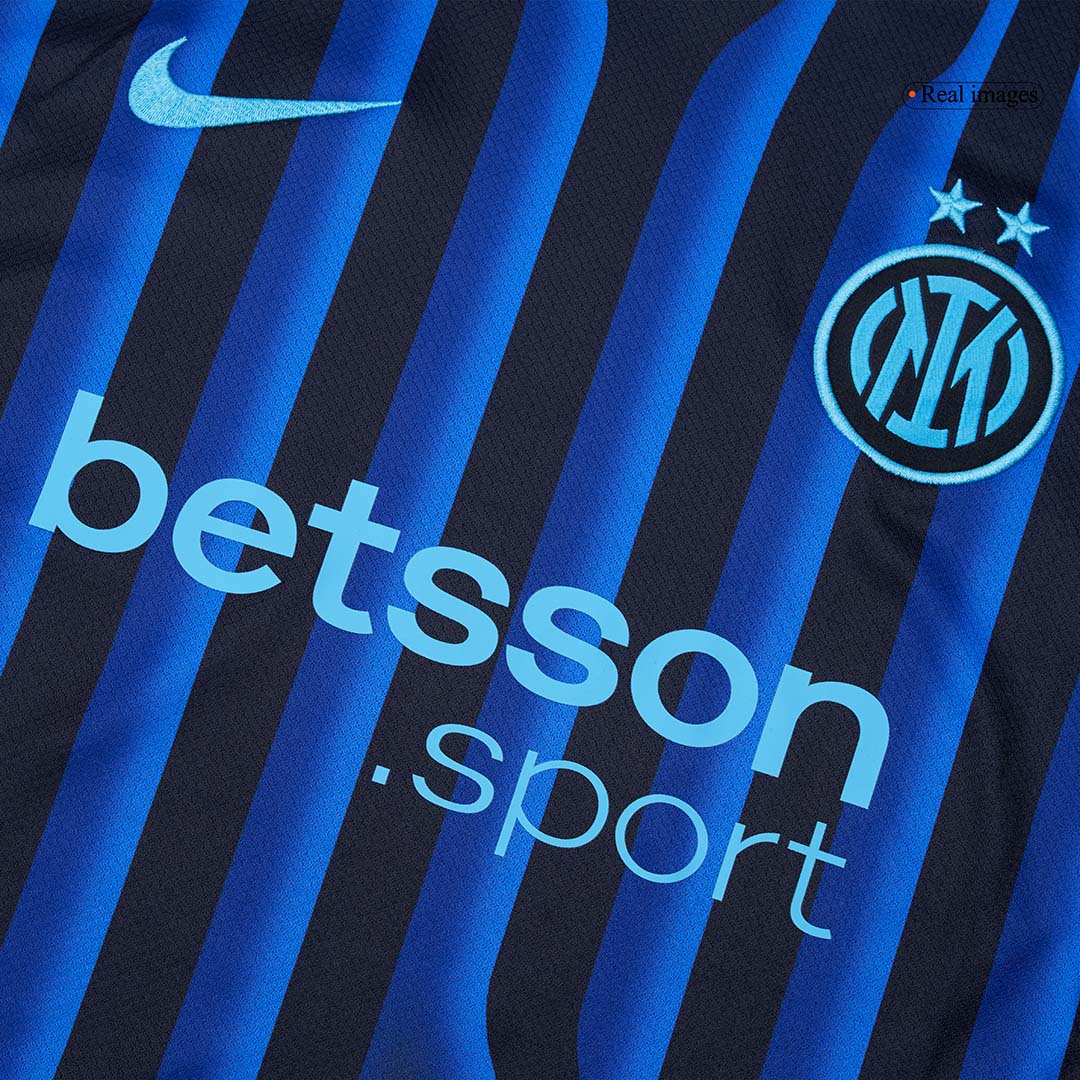 DUMFRIES #2 Inter Milan Home Football Shirt 2025/26