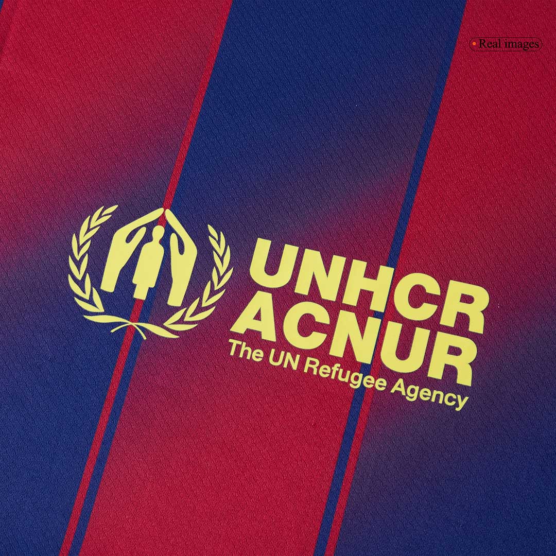 Barcelona Home Football Shirt Kit(Jersey+Shorts+Socks) 2025/26 Red&Blue
