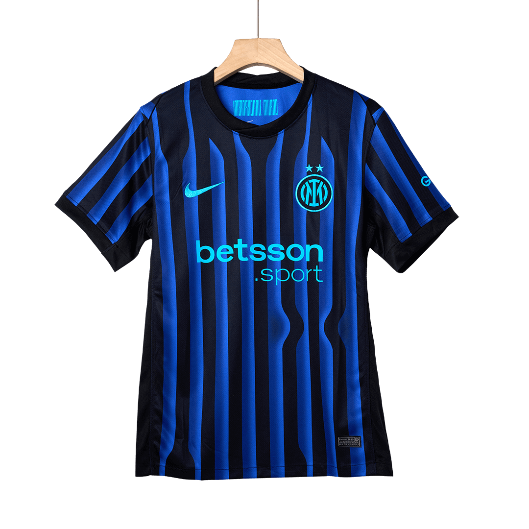 DUMFRIES #2 Inter Milan Home Football Shirt 2025/26