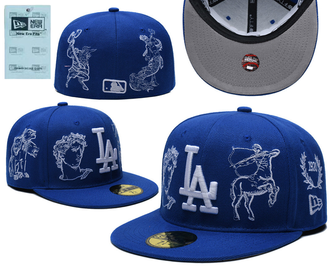 Los Angeles Dodgers MLB Mythical 59FIFTY Royal Fitted