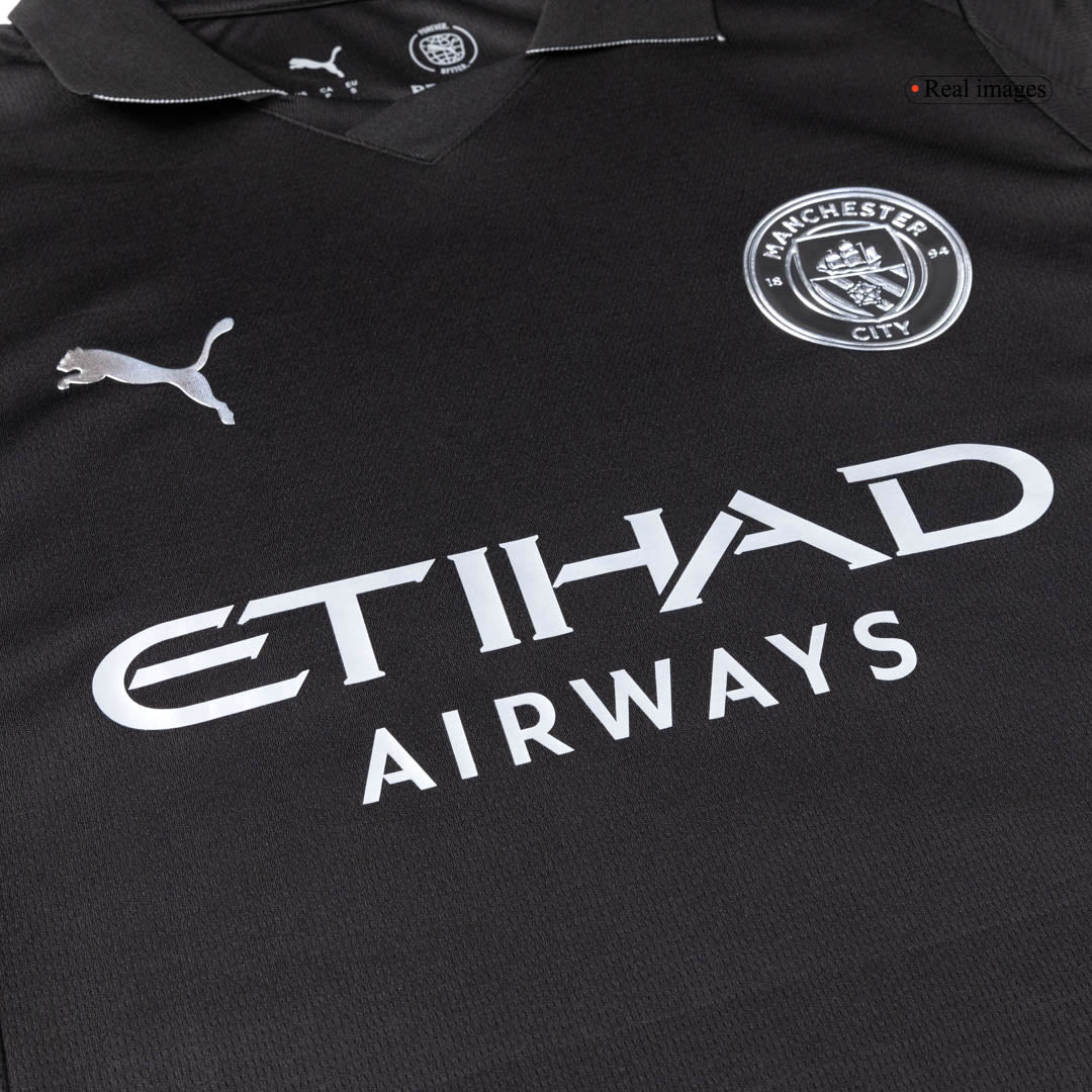 Manchester City Away Football Shirt Kit(Jersey+Shorts+Socks) 2025/26