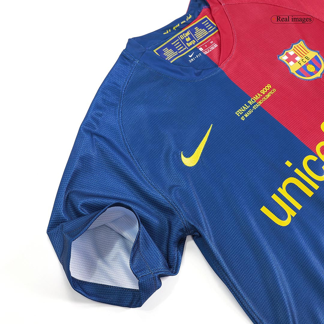 Retro MESSI #10 2008/09 Barcelona Home Football Shirt - UCL
