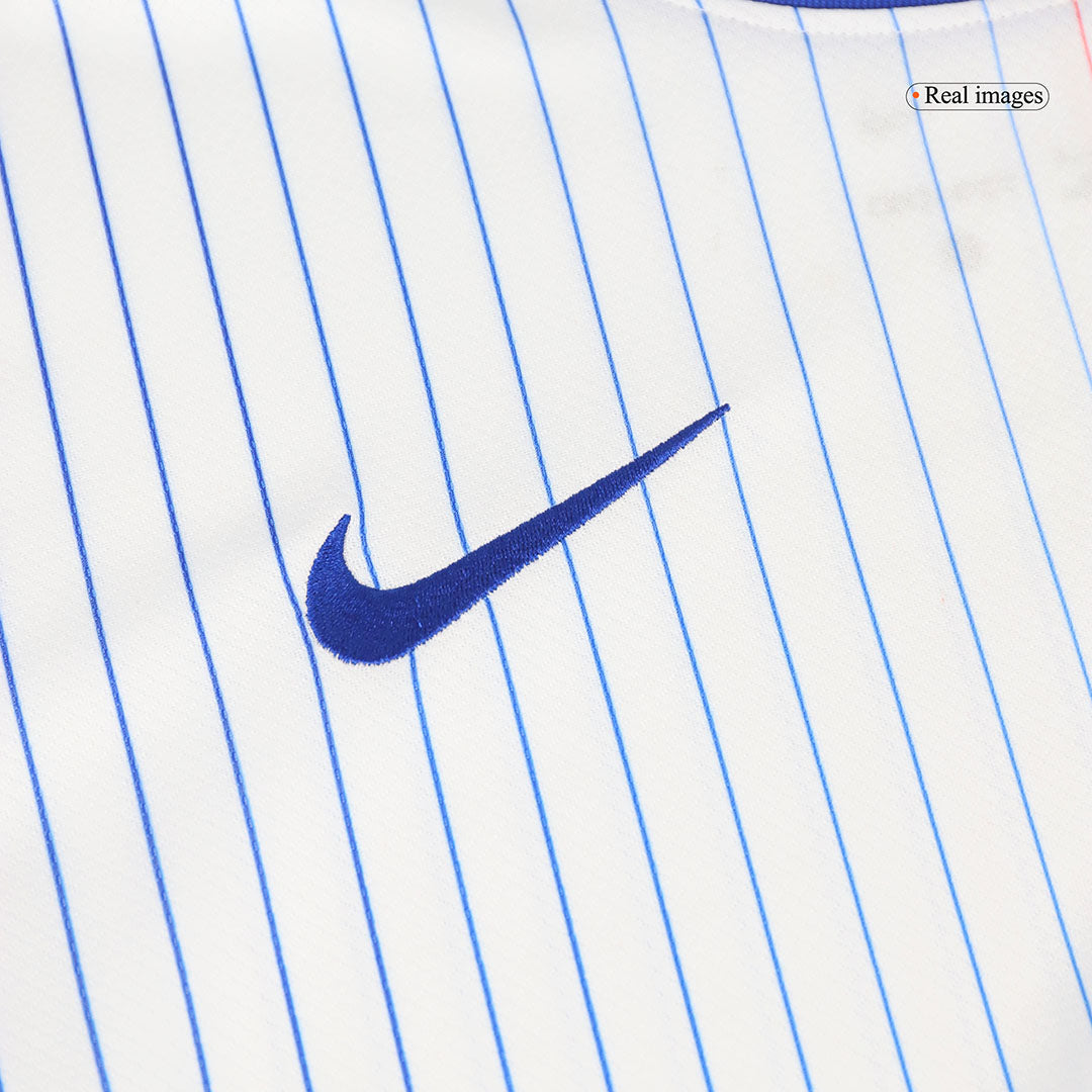 MBAPPE #10 France Away Football Shirt Euro 2024