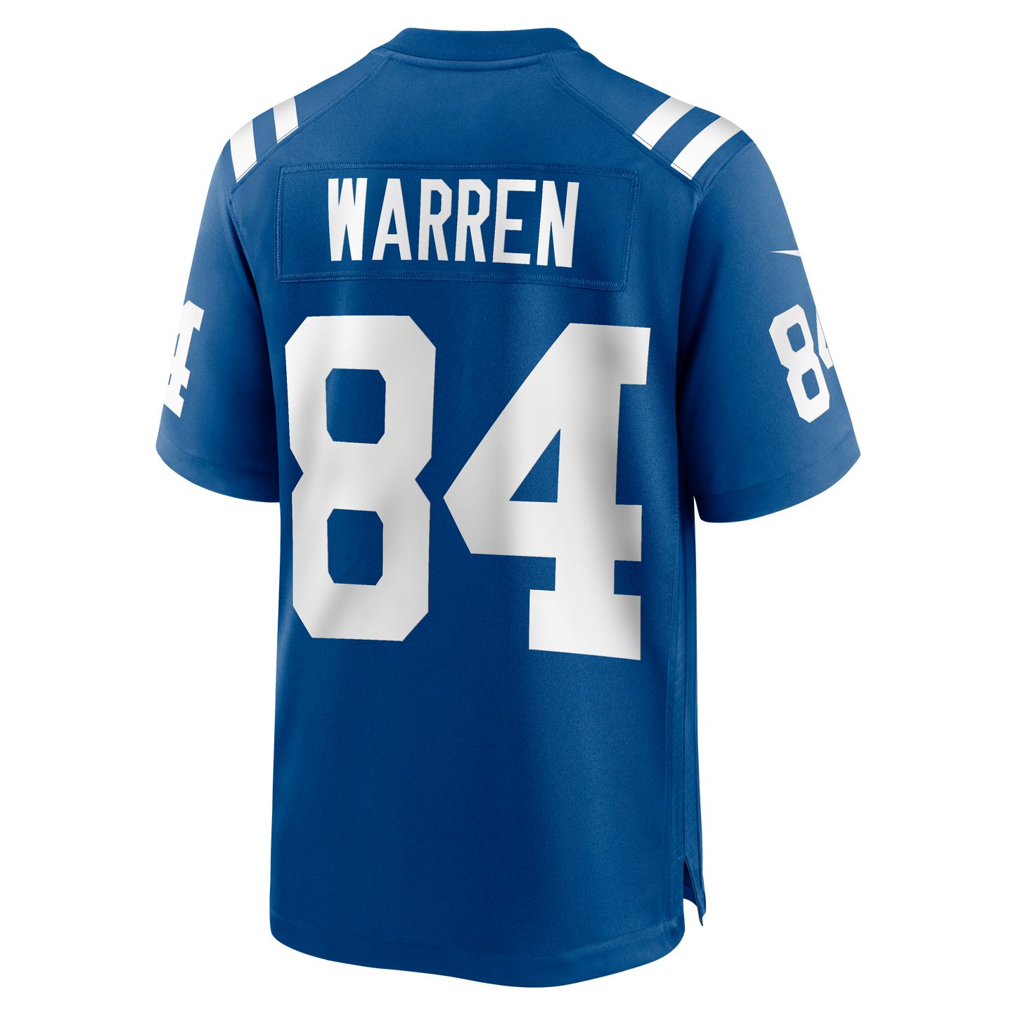 Men's Tyler Warren Indianapolis Colts Nike Blue Replica Game Jersey