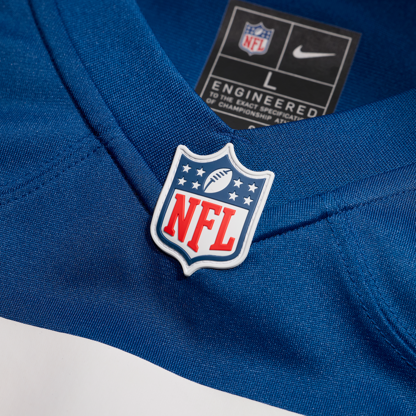 Men's Tyler Warren Indianapolis Colts Nike Blue Replica Game Jersey