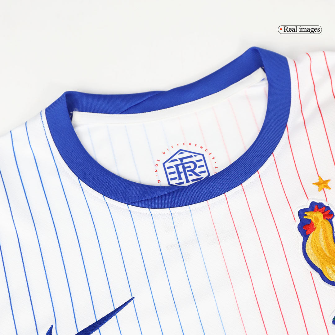 Player Version MBAPPE #10 France Away Football Shirt Euro 2024