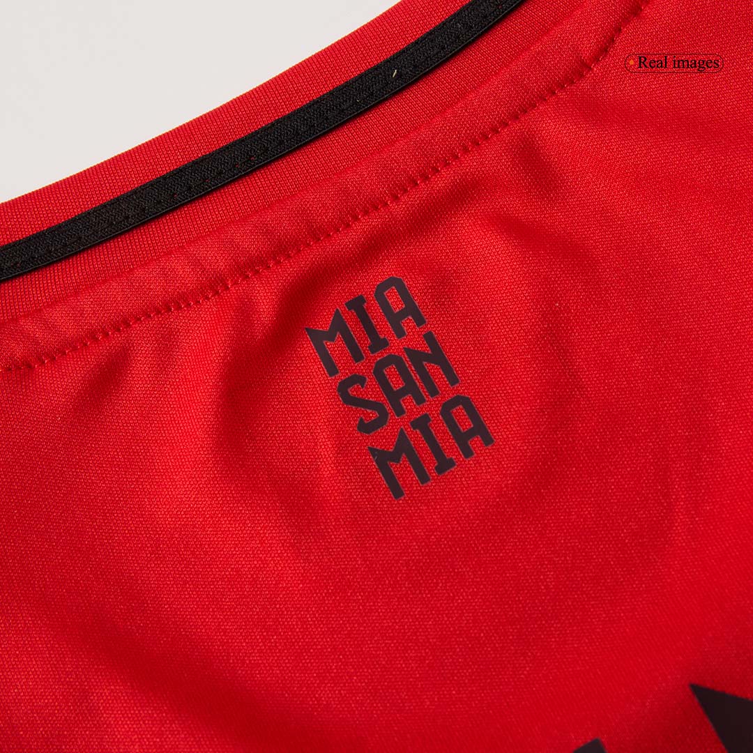 Kid's Bayern Munich Home Football Shirt Kit(Jersey+Shorts) Red