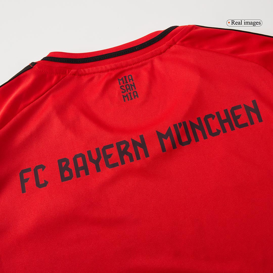 Kid's Bayern Munich Home Football Shirt Kit(Jersey+Shorts+Socks) Red