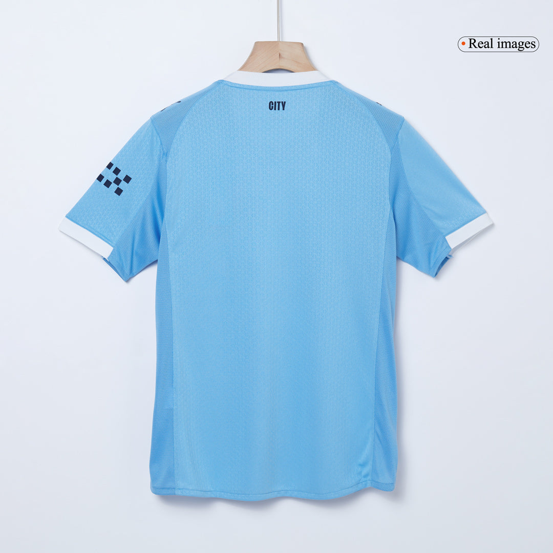 Player Version REIJNDERS #4 Manchester City Home Football Shirt 2025/26